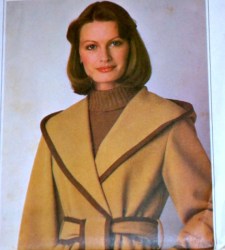 8150 SIMPLICITY UNLINED FRONT WRAP HOODED JACKET PATTERN 12-16, 8-12; 10-14 CHOICE
